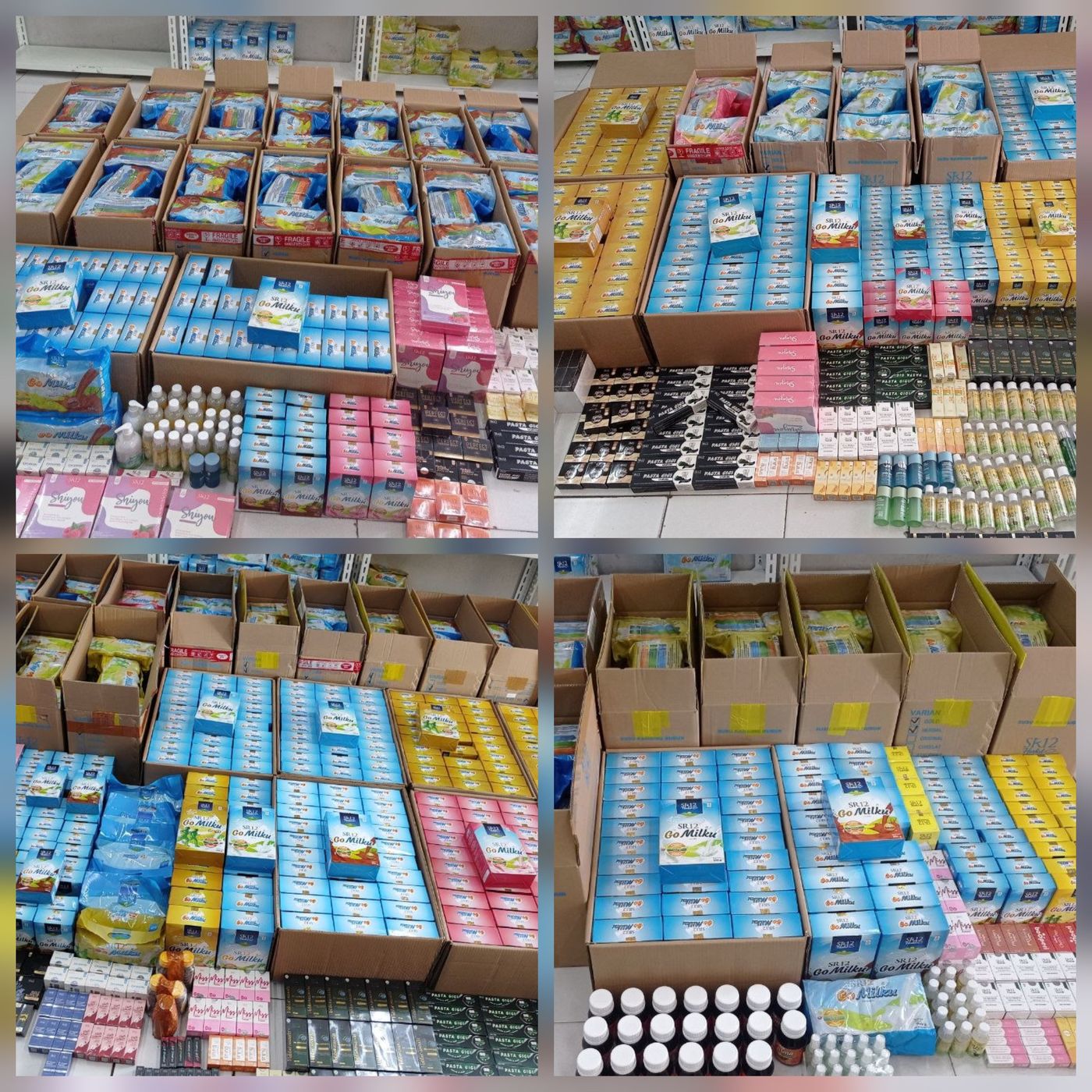 Stok produk di Ghaniah Store